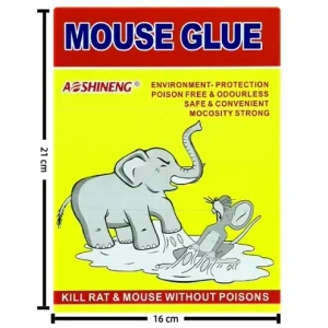 Magicatch Disposable Eco Friendly Safe 21*31cm (Expanded) Glue Board Traps Mice Foldable Solid Paperboard Home Commercial Use