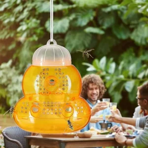 Magicatch Factory Eco friendly Disposable Nylon Cord Outdoor Wasp Bee Trap Solid State Insect Catcher for Pest Control