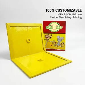 Mouse Glue Trap Sticky Rat Glue Board for Large Rats and Rodent Pest Control