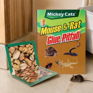 Mouse and Rat Glue Trap Disposable Pest Control Gel Glue Trap for Home Restaurant and Farm
