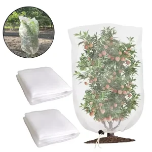 Multiple Sizes Can Customized for Plastic Garden Plant Sunshades Sun protection Plant Covers White Insect Proof Nets