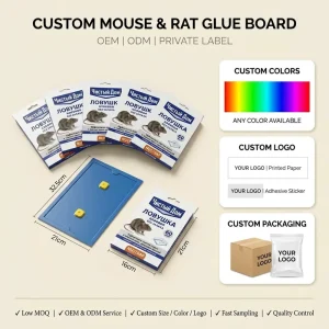Mustrap Professional Rat Traps High Adhesion Mouse Sticky Board for Pest Control Equipment