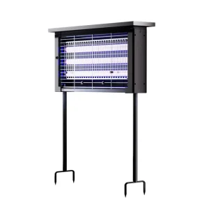 New Upgraded Solar Powered Rechargeable Mosquito Lampoutdoor Bug Zappers for Villa Courtyard Garden Pest control