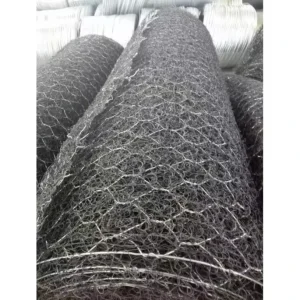 PVC-Coated Galvanized Iron Wire Mesh, Hexagonal Chicken Wire for Chicken Runs and Garden Beds