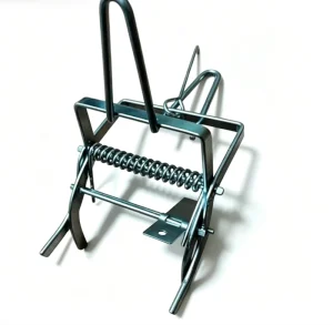Pest Control Galvanized Mole Trap Low Price Mouse Traps Mole Clips Rat Eliminator Trap With Long Handle Bar From China