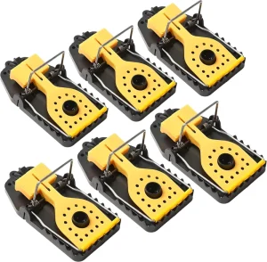 Plastic Mice Killer Fast Action Mouse Trap Reusable Rodent Cacther for Home and Garden Pest Control