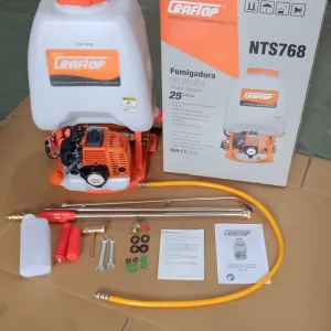 Portable 2 Stroke 26cc Gasoline Engine Sprayer NTS768 0.75kw 15m Horizontal Spray 0.65L Fuel Tank Farm Tool