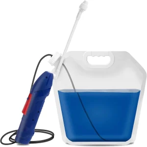 Portable Battery-Powered Sprayer for Lawn Weed Control and Garden Use