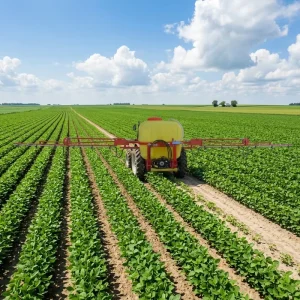 Potato Dust Suppression Machine Pesticide Sprayer Agricultural Farm Boom Sprayer