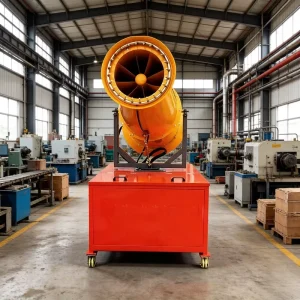 Power Plant Fog Cannon Industrial Blowing Sprayer Mobile Dust Suppression for Coal Handling and Storage