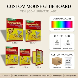 Professional Rat Traps High Adhesion Mouse Glue Board Catcher for Pest Control Equipment
