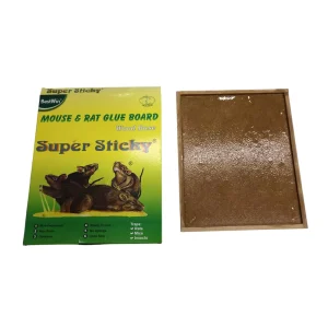 Rat & Mouse Glue Traps Wooden Base Glue Boards with Strong Adhesive for Household & Farm Use