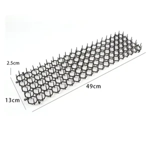 Rectangle Plastic Cat-Repellent Spike Netting for Garden Isolation and Bird Protection