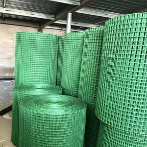 Residential Yard Boundary School Playground Perimeter Safety Fence Galvanized PVC Coated Welded Iron Holland Wire Mesh Netting