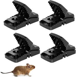 Reusable Heavy-Duty Square Snap Trap for Rats and Mice