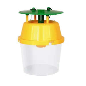 Reusable Pheromone Bucket Trap for Flies Moths and Other Insects for Outdoor Garden and Farm Use