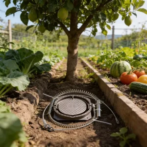Reusable Stainless Steel Spring Trap, Square Shape, for Wild Boar, Rat, and Rodent Control