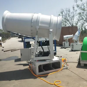 Shipyard Fog Cannon Industrial Mobile Dust Suppression Sprayer Corrosion Resistant Mist Blower