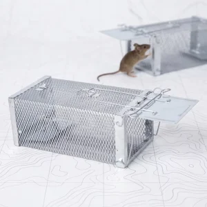 Single door Pedal Spring Powered Non toxic Mousetrap Rat Trap for Fall Rodent Control Factory