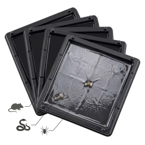 Snake and Mouse Glue Trap Heavy-Duty Sticky Board Non-Toxic Waterproof Pest Control for Indoor and Outdoor Use