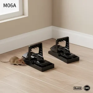 Solid ABS Eco Friendly Disposable Repelling Mouse Traps for Home Rodent & Animal Control Mice Catcher