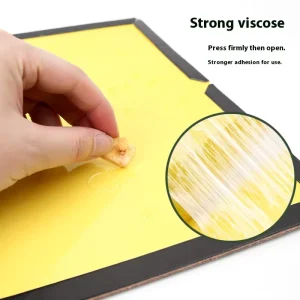 Solid Eco Friendly Mouse Glue Traps Thickened Adhesive Super Strong for Flying Insect Control Home Warehouse Use 100 Pieces