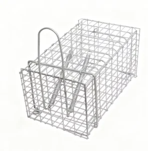 Solid Foldable Live Mouse & Rat Trap Cage Eco Friendly Portable Metal Pest Control for Indoor Outdoor Use