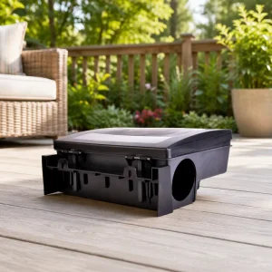 Solid Plastic Eco Friendly Bait Station Box