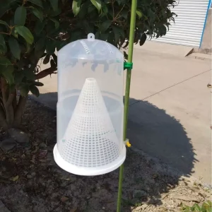 Solid Two Spotted Pest Trap White Moth Rice Leaf Roller Trap Pest Control Agriculture Effective Corn Borer Cotton Boll Worm