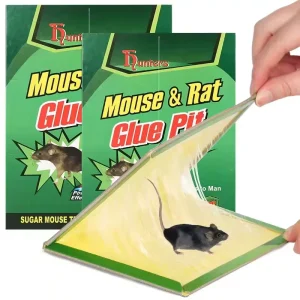 Strong Adhesive Gel Paper Mouse Board Disposable Mouse Trap for Hotels, Kitchens, and Restaurants