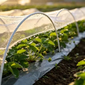 Transparent 50-Mesh PE Agricultural Crop Cover and Insect Net for Greenhouses