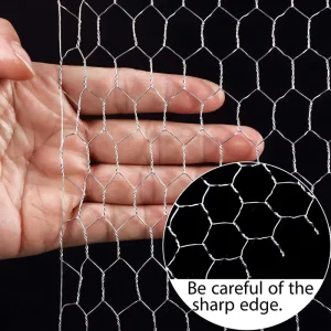 Twisted Hexagonal Galvanized Wire Mesh Farm Fence Roll High Tensile Strength