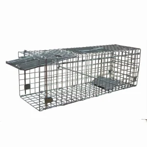 US Standard Size Humane Animal Trap Cage for Wildlife Relocation and Animal Control