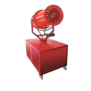 Urban Fog Cannon Industrial Mobile Mist Machine Low Noise Dust Suppression Sprayer for Public Areas