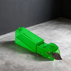 Waterproof ABS Plastic Live Catch Mice Trap for Rat and Mouse Rodent Pest Control Live Trap with Anti Corrosion Odorless Design