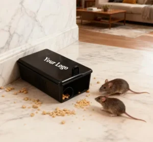 Waterproof Solid Eco Friendly High Quality Mouse Trap Rodent Control Lockable Rat Bait Station Mouse Catching Ratones