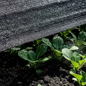 Zhengang Black HDPE + UV Shade Net for Agriculture Greenhouse Vegetable Roll Packaging
